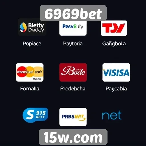 Métodos de pagamento oferecidos pelo 6969bet